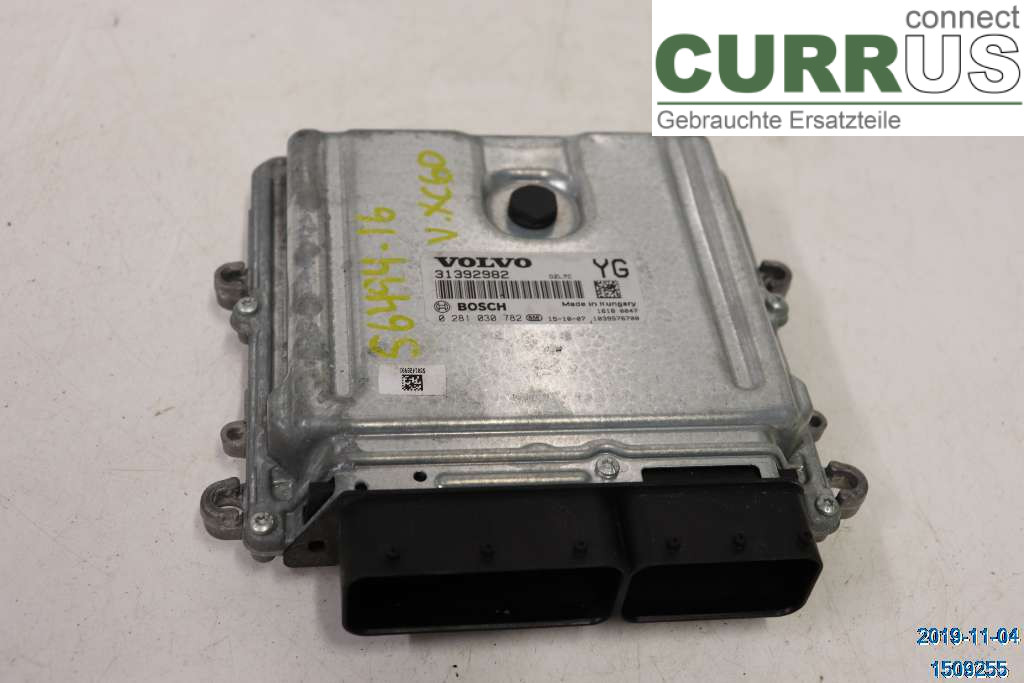 VOLVO XC60 14-17 Engine Control Unit Diesel (ECU) 36012607 D5 2.4