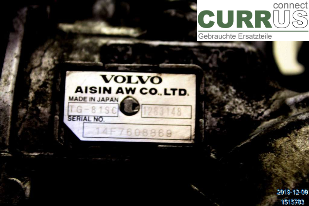 VOLVO V70    14-16 Gearbox (Automatic) 36050696 D4 2.0