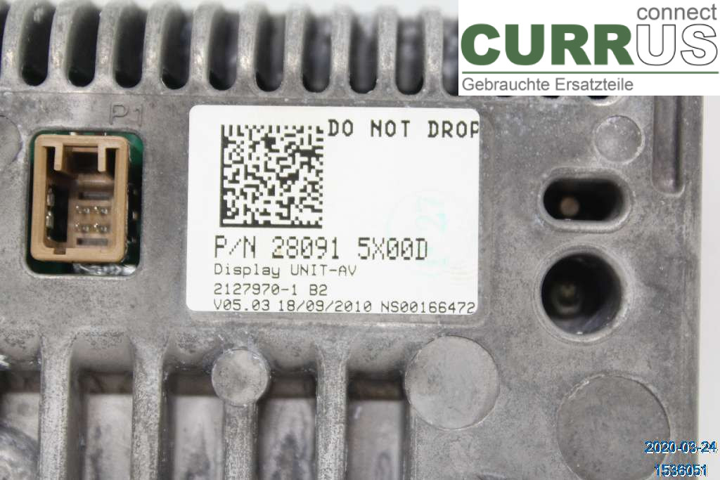 NISSAN NAVARA    05- car-part-types.display 280915X03C 3,0 DCI