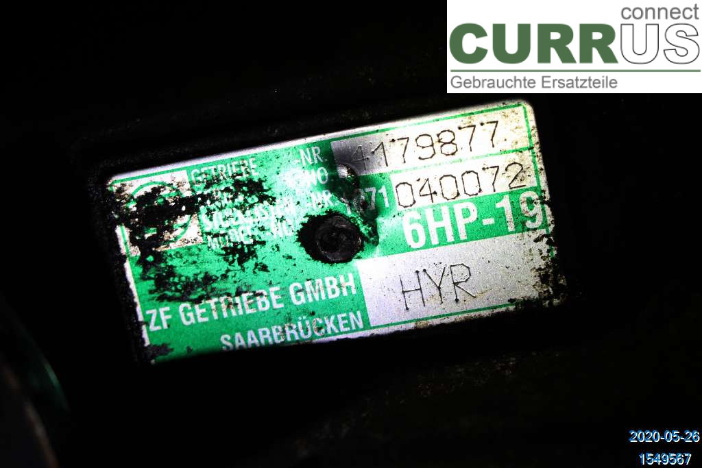 AUDI A6/S6     05-11 Gearbox (Automatic) 09L300039AX 3,2 FSI