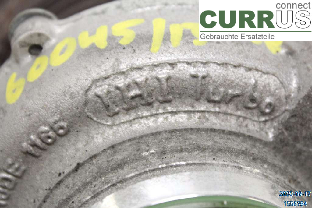 BMW 3 F30/F31/F80    12-19 Turbolader 11658518205 318d  N47-D20C