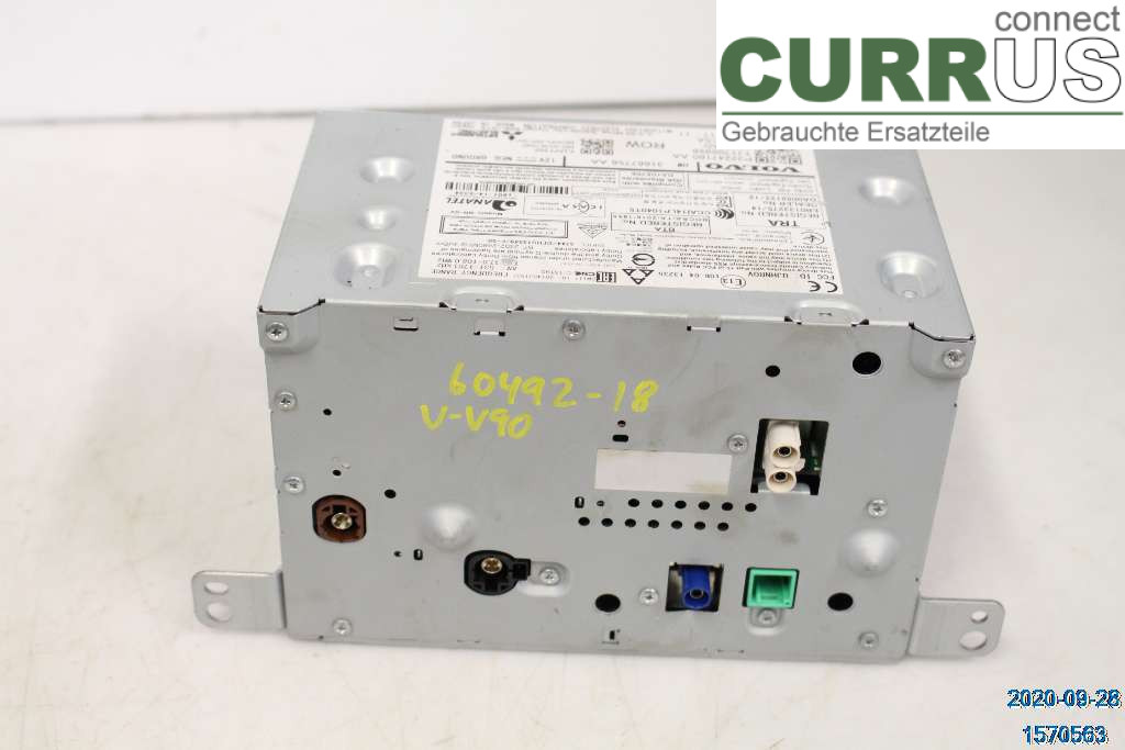 VOLVO V90 CROSS COUNTRY 17- Radio CD / Multimedia panel 36003119 T5 2,0
