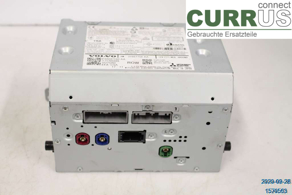 VOLVO V90 CROSS COUNTRY 17- Radio CD / Multimedia panel 36003119 T5 2,0
