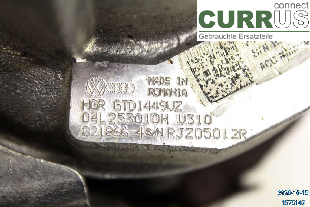 SEAT LEON   13-20 Turbo charger 04L253020MX 2,0 TDI