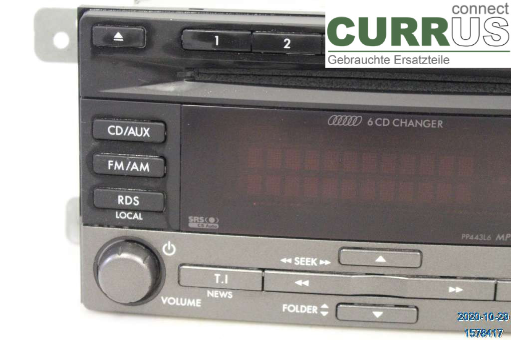 SUBARU FORESTER SH  08-13 Radio CD / Multimedia panel 86201SC440	 2,0
