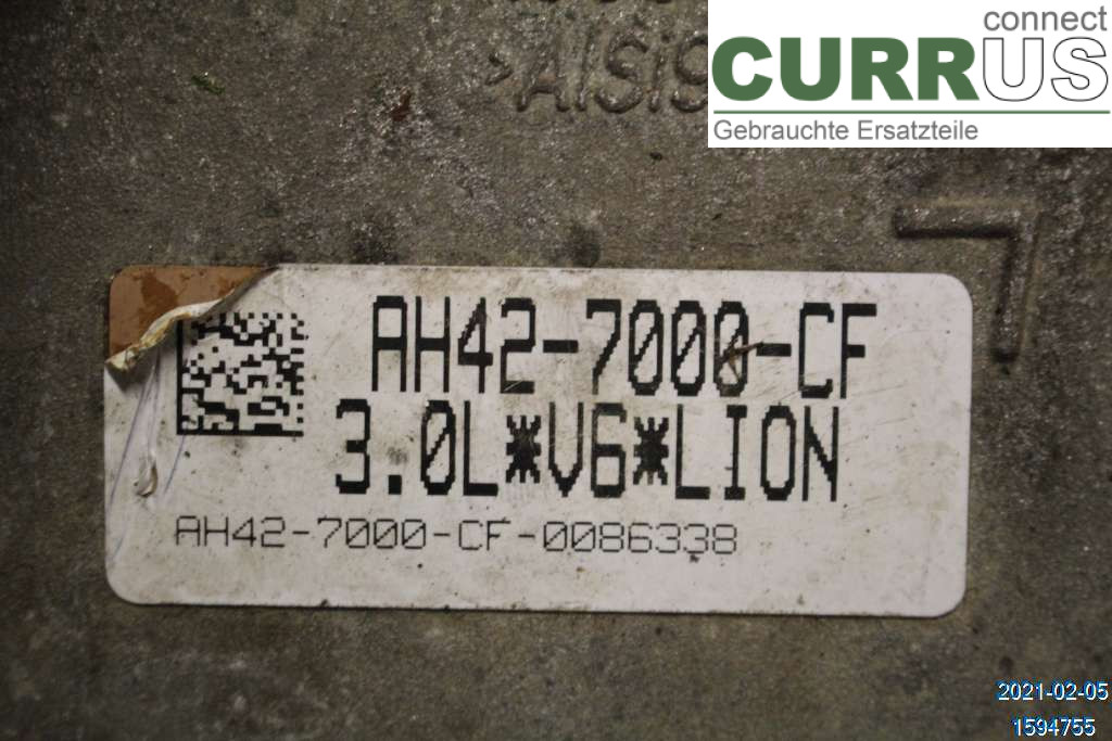 LAND ROVER DISCOVERY 4  10-16 Gearbox (Automatic) LR019969 3,0 TDV6