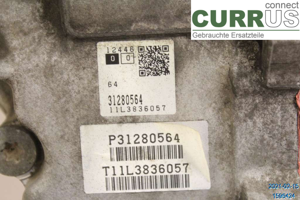 VOLVO V70      08-13 Gearbox (Automatic) 36051015 D3 2.0