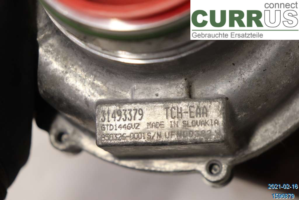 VOLVO V40  CROSS COUNTRY 13-19 Turbocompresseur 36003201 D3 2.0