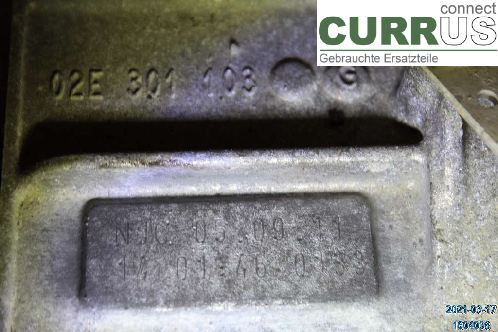 SKODA YETI Gearbox (Automatic) 02E300015A 2,0 TDI CFHC