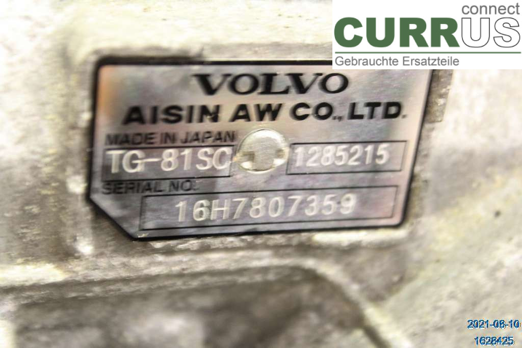 VOLVO V90  17- Gearkasse Automatisk 36012689 D3 2.0