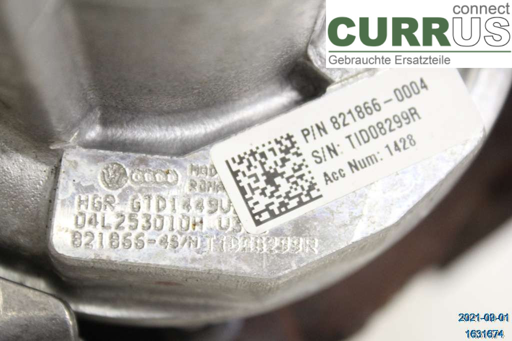 VW GOLF / E-GOLF VII   13-20 Turbolader 04L253056PX 2,0 TDI