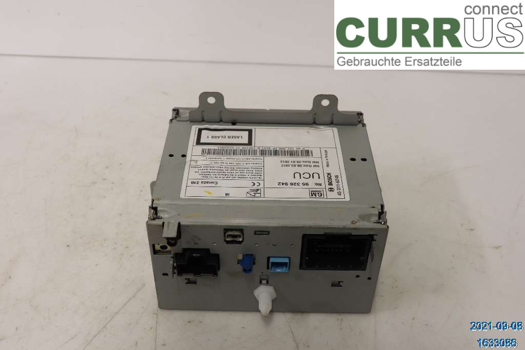 CHEVROLET ORLANDO Radio CD / Multimedia panel 95326942 2,0 TD