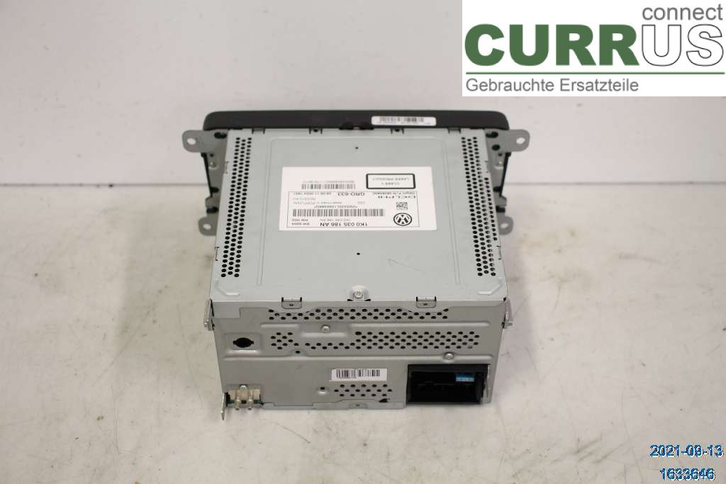VW PASSAT  11-14 Radio-CD-/Multimedia-Panel 1K0035186AN 2,0