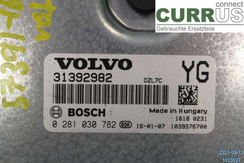 VOLVO XC70  14-16 Engine Control Unit Diesel (ECU) 36012607 D4 2,4