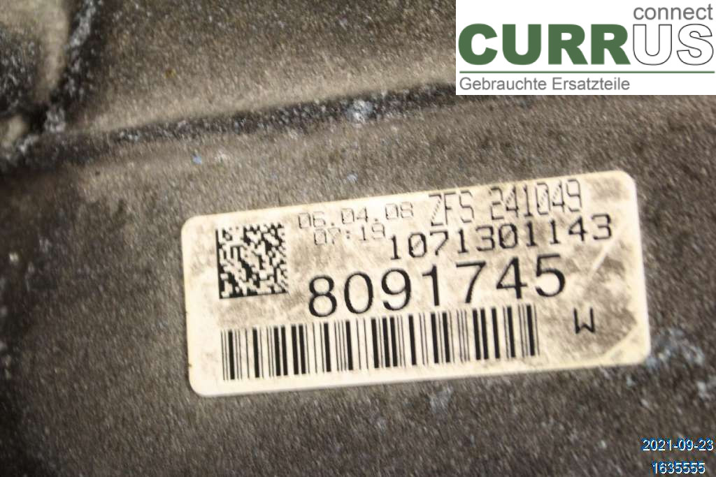 BMW 3 E90/91 SED/TOU 05-12 Gearbox (Automatic) 24007592413 320I MK1