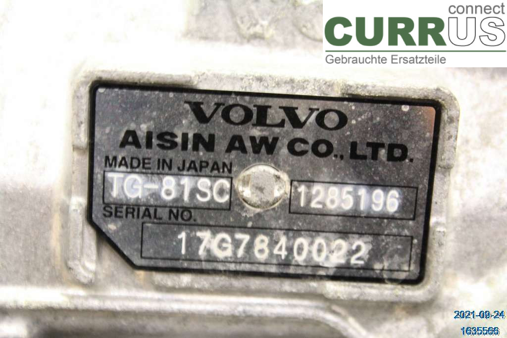 VOLVO V90 CROSS COUNTRY 17- Gearbox (Automatic) 36012687 D4 2,0