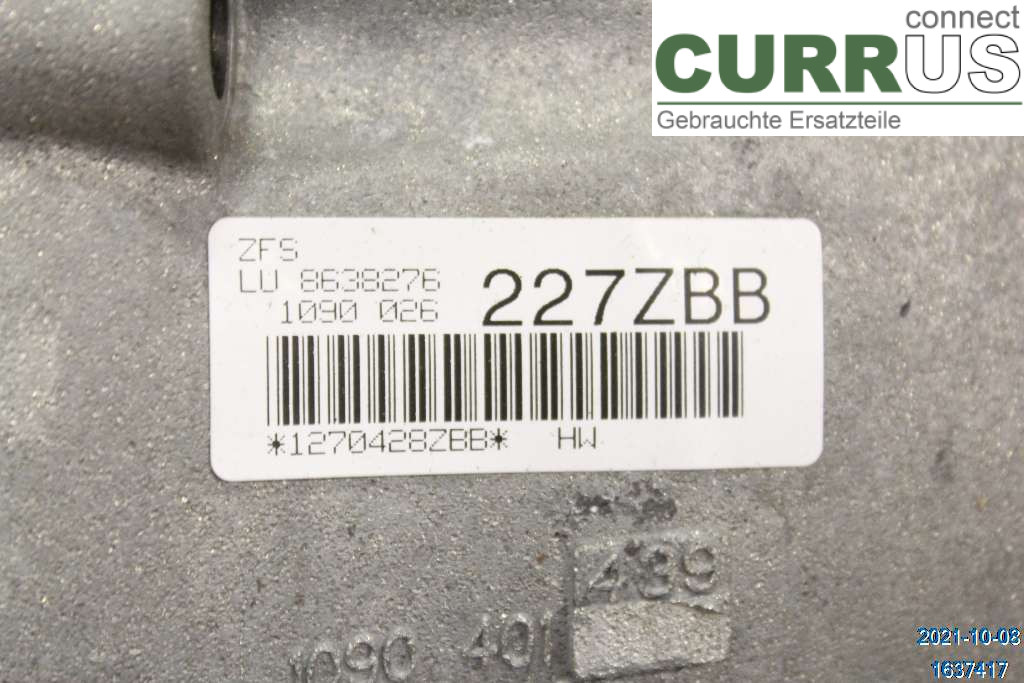BMW 3 F30/F31/F80    12-19 Gearbox (Automatic) 24009487557 320d