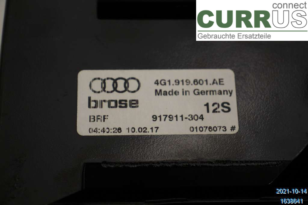 AUDI A6/S6 4G   11-18 car-part-types.display 4G5919607D 2.0 TDI