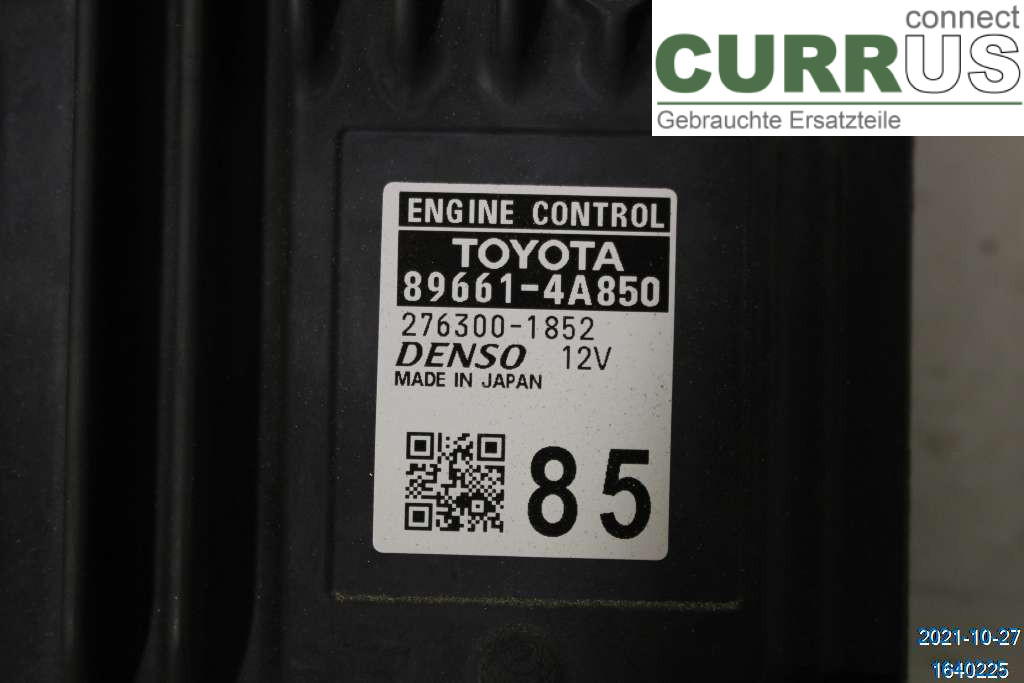 TOYOTA RAV4  19- Engine Control Unit (ECU) 89661-4A850 2,5 Hybrid
