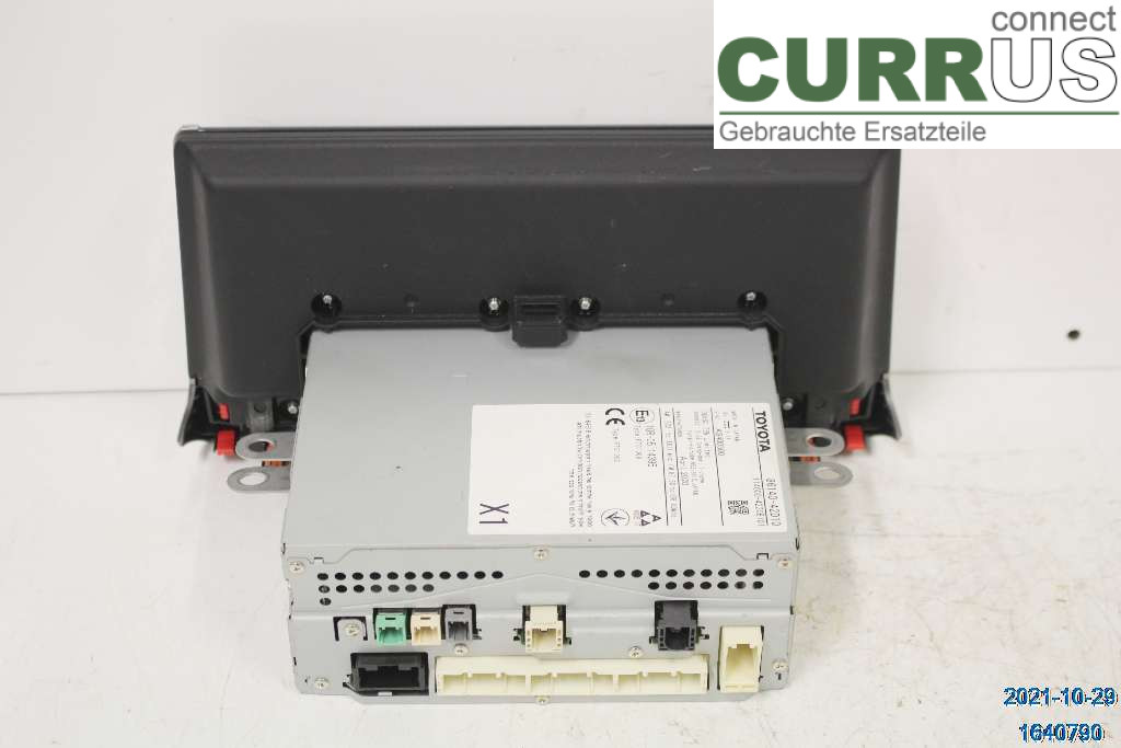 TOYOTA RAV4  19- Radio CD / panneau multimédia 86140-42D10 2,5 Hybrid