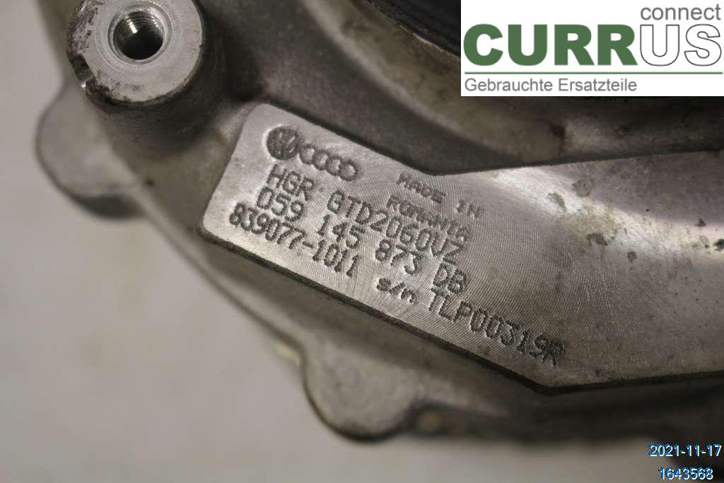 VW AMAROK  10-22 Turbo charger 059145873FA 3,0 TDI