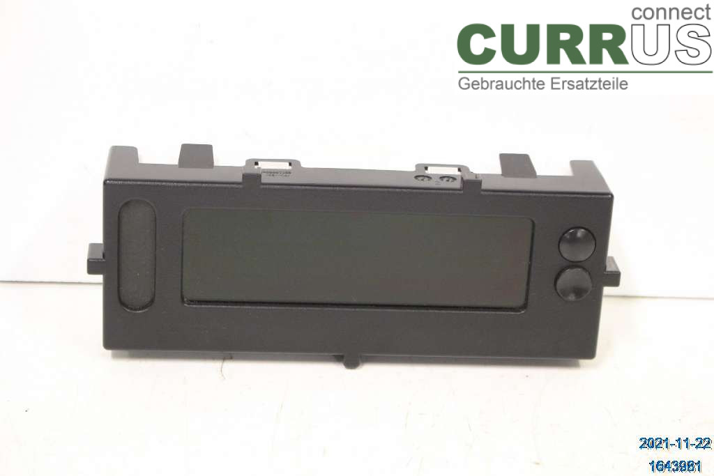 RENAULT CLIO III  09-12 Kontrolskærm 280348139R 1,5 DCI K9K-770