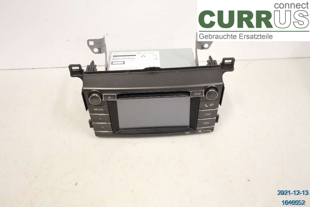 TOYOTA RAV4  13-18 Radio CD / panneau multimédia 8614042250 2,0  3ZR-FAE