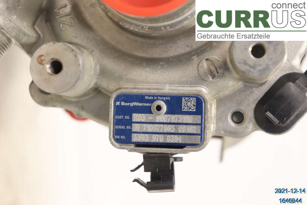 PEUGEOT 308  14-21 Turbo charger 9840533580 2,0 HDI