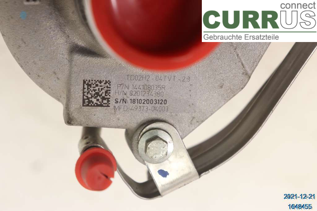 RENAULT CLIO IV   16-19 Turbolader 144102069R 0,9