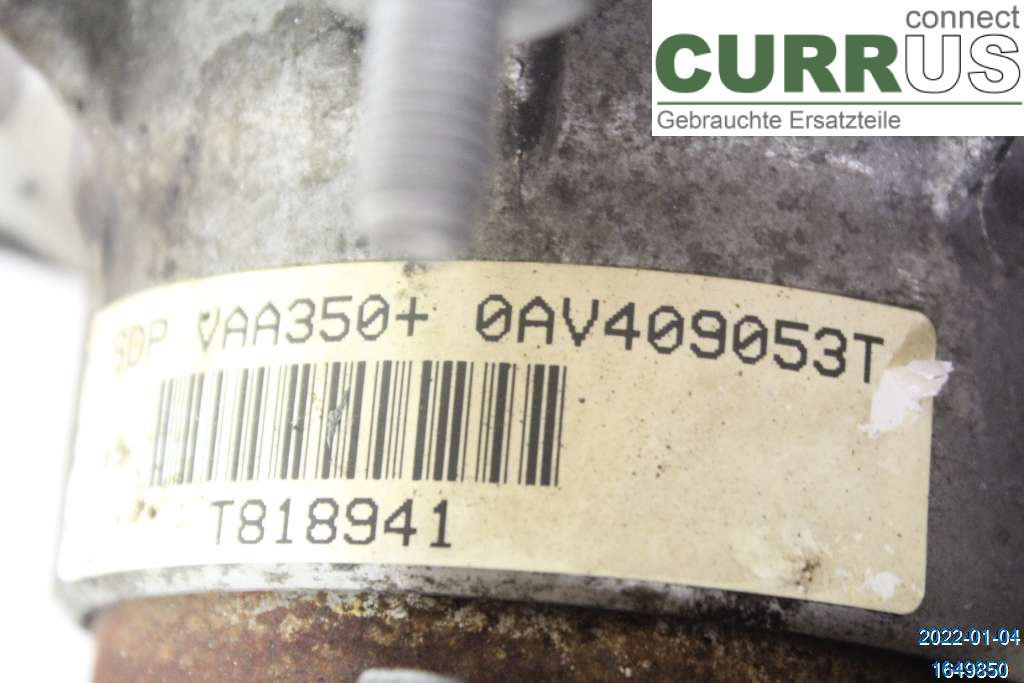 SKODA SUPERB      09-15 Gearbox (Automatic) 02E300011EX 2,0 TDI CFFB