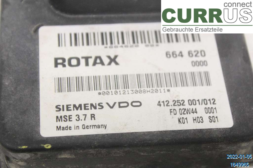 SNÖSKOTER SKI-DOO Motorens styreenhed (ECU) 420664620 G-TOURING V1000