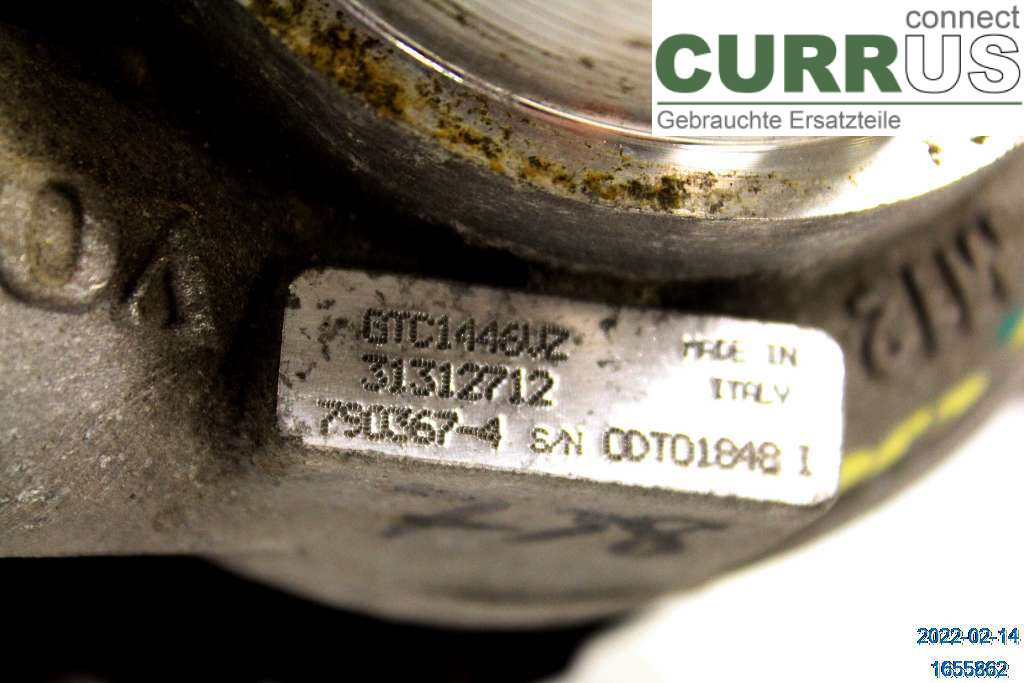VOLVO C30     10-13 Turbo charger 36012381 D4 2,0
