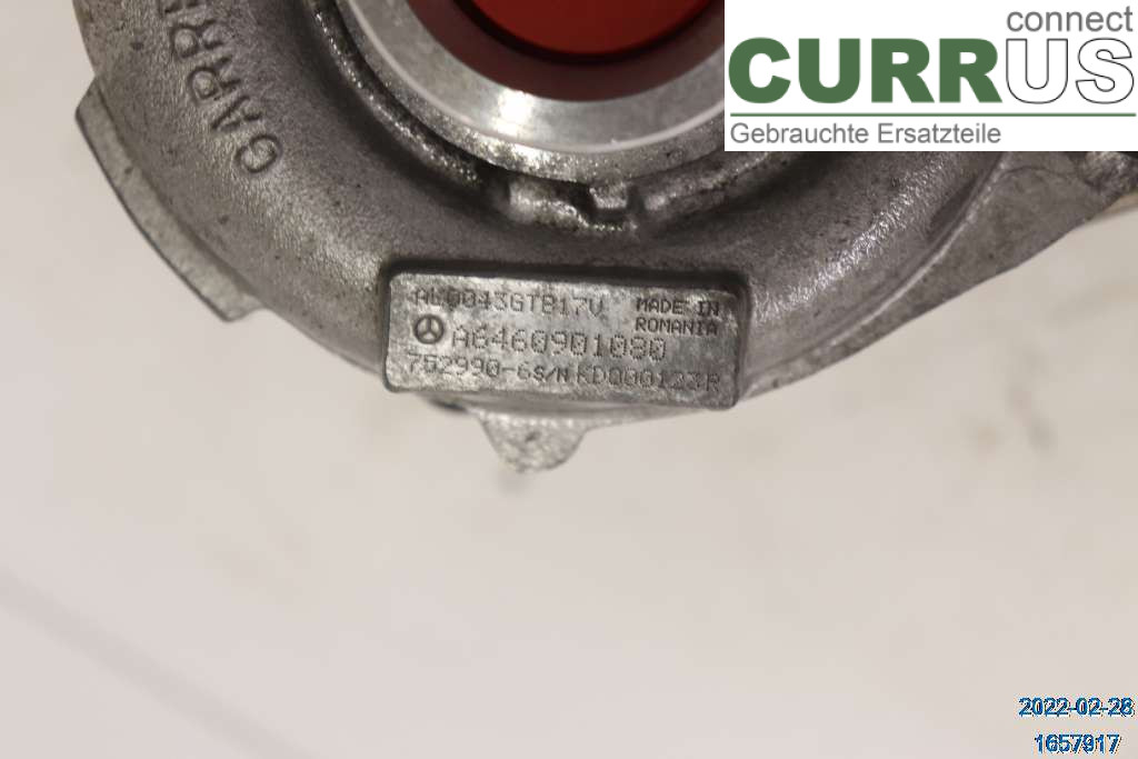 MB C (204)   07-15 Turboladdare A6460901080 220 CDI