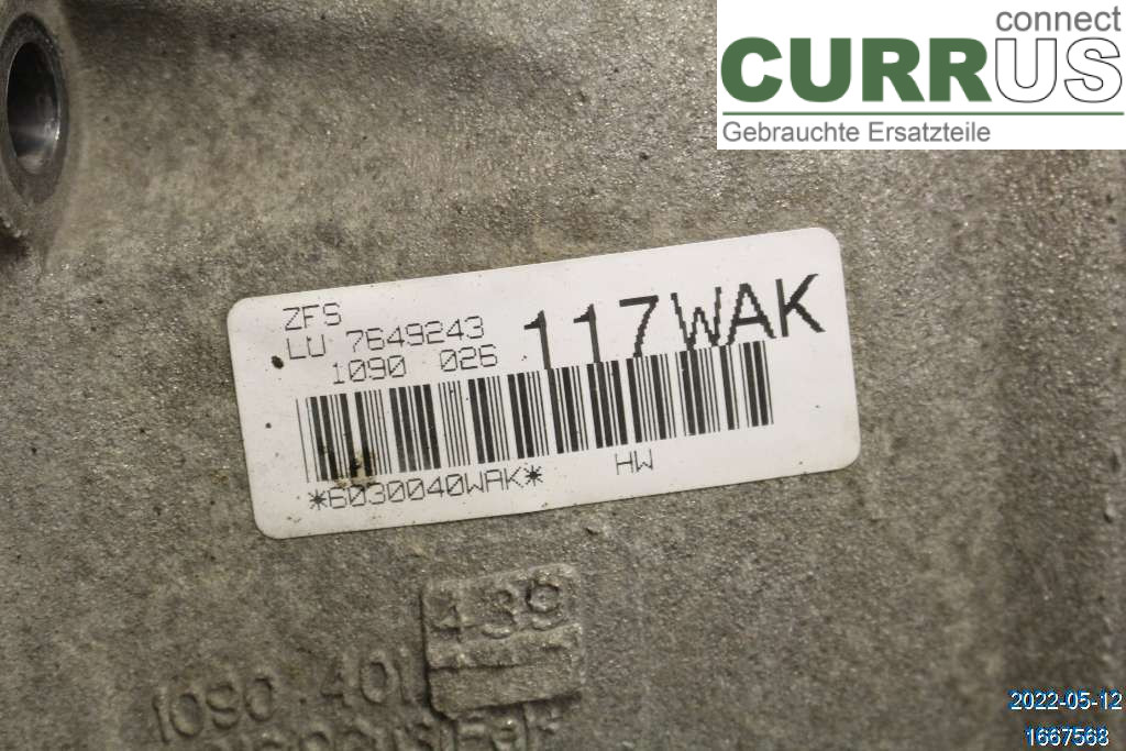 BMW X1 E84    10-15 Gearbox (Automatic) 24007642253 1,8 D
