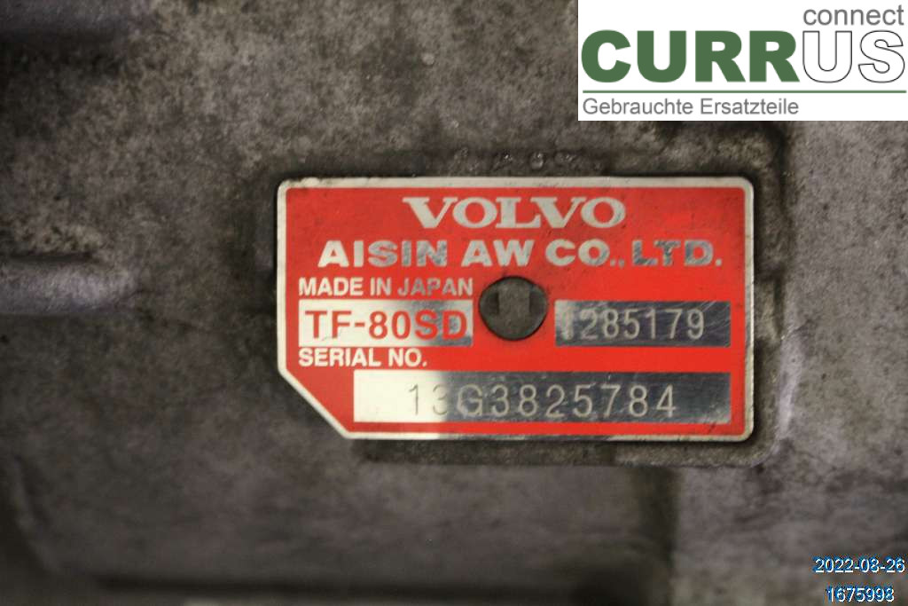 VOLVO V60  14-18 Gearbox (Automatic) 36051015 D4 2,0  D5204T3