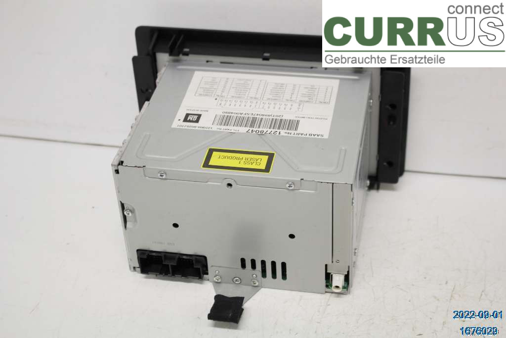 SAAB 9-5     06-10 Radio CD / Multimedia panel 12772903 B235E/B