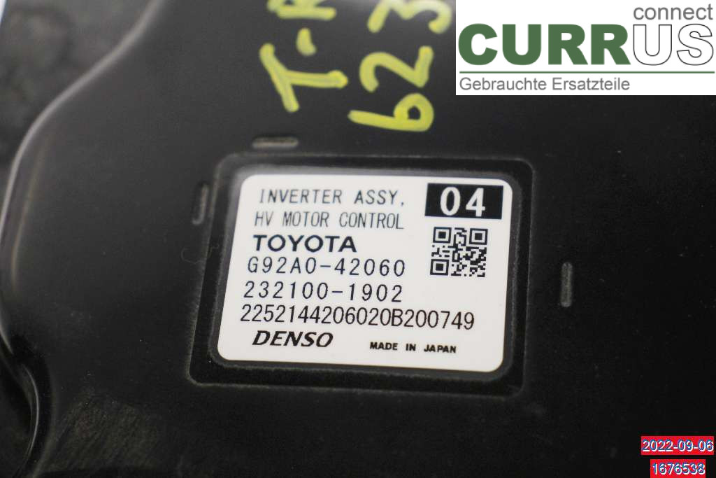 TOYOTA RAV4  19- Converter / inverter - electric G92A0-42070 2,5 HYBRID