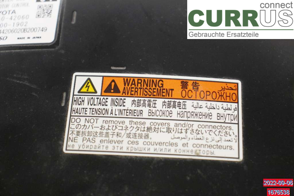 TOYOTA RAV4  19- Converter / inverter - electric G92A0-42070 2,5 HYBRID