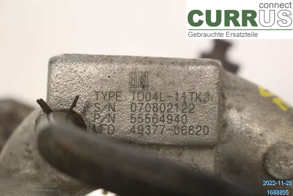 OPEL VECTRA  C  06-08 Turbolader 55564940 2,0 T  Z20NET