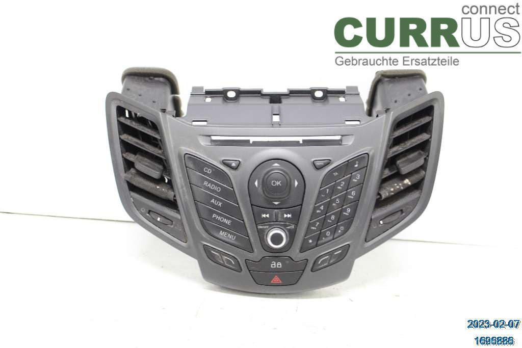 FORD FIESTA  13-17 Radio CD / Multimedia panel 1787171 1,6 TDCI T3JA