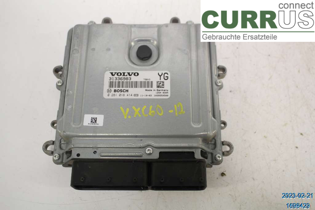 VOLVO XC60  09-13 Motorstyringsenhed Diesel (ECU) 36001858 