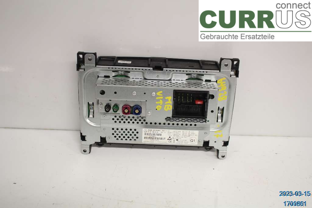 MB VITO/V-KLASS (W447)  14- Radio CD / multimediepanel A 447 900 90 05 2,1D  2143CC