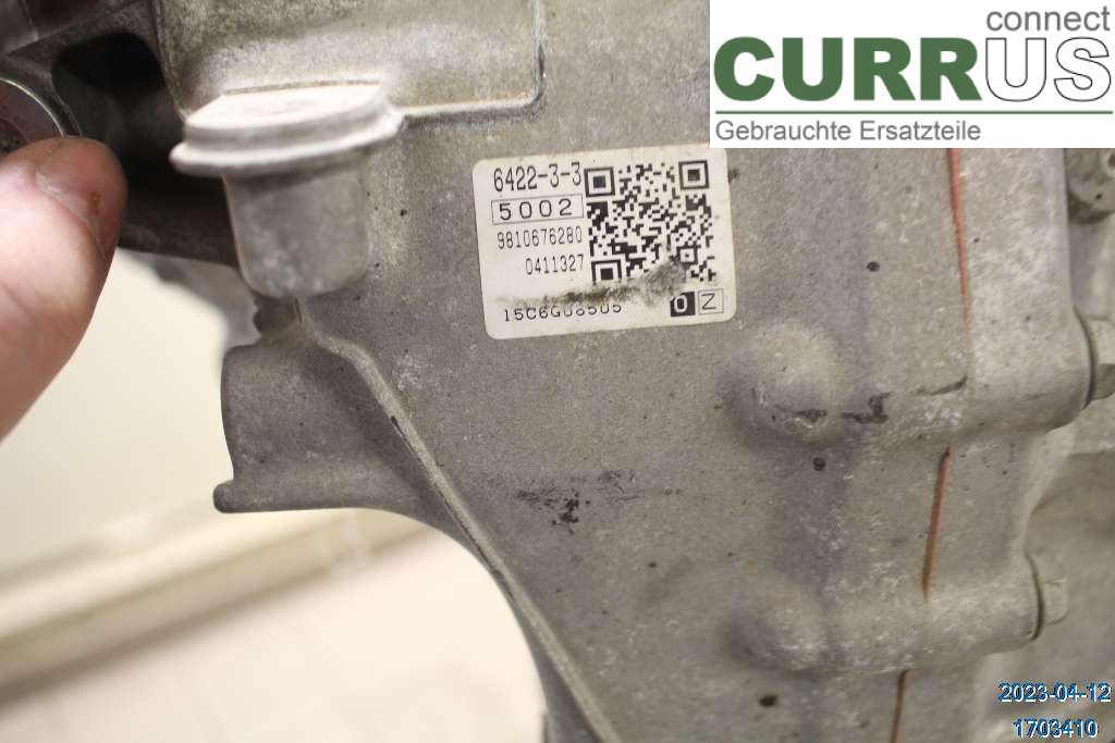 CITROEN C4 II  11-18 Gearbox (Automatic) 15C6G0411327 1,6 HDI