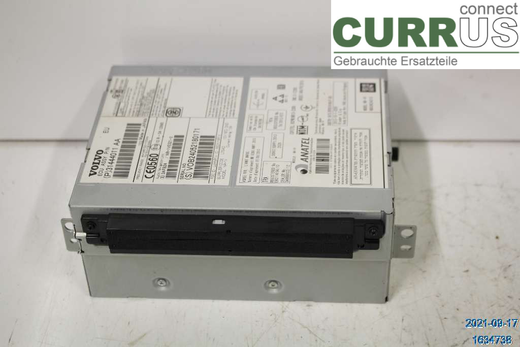 VOLVO XC60  14-17 Radio CD /Multimediapanel 36050605 D5 2.4