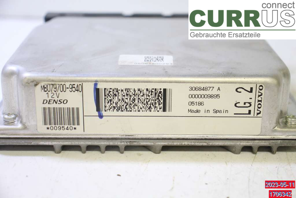 VOLVO S60      05-10 Engine Control Unit (ECU) 8603501 B5244S2