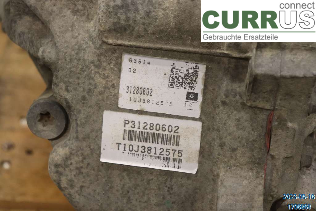 VOLVO XC60  09-13 Gearbox (Automatic) 36050943 D5 2,4 MK1