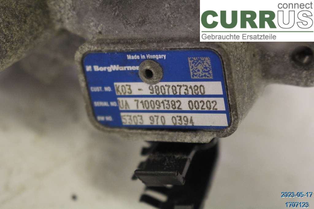 TOYOTA PROACE II 16- Turbo charger 2,0 D-4D
