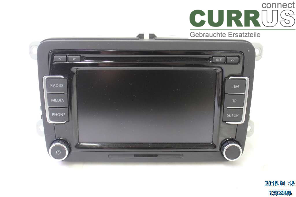 VW PASSAT  11-14 Radio CD / Multimedia panel 3C8057195FX 2,0 TDI