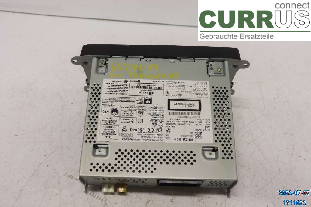 VW TRANSP/CARAVELLE 16- Radio CD / Multimedia panel 1K8035150H 2,0 TDI