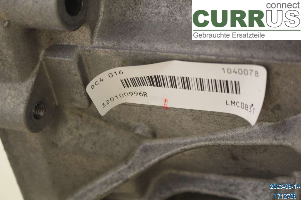RENAULT CAPTUR 13-19 Gearbox (Automatic) 8201725297 H5F-403